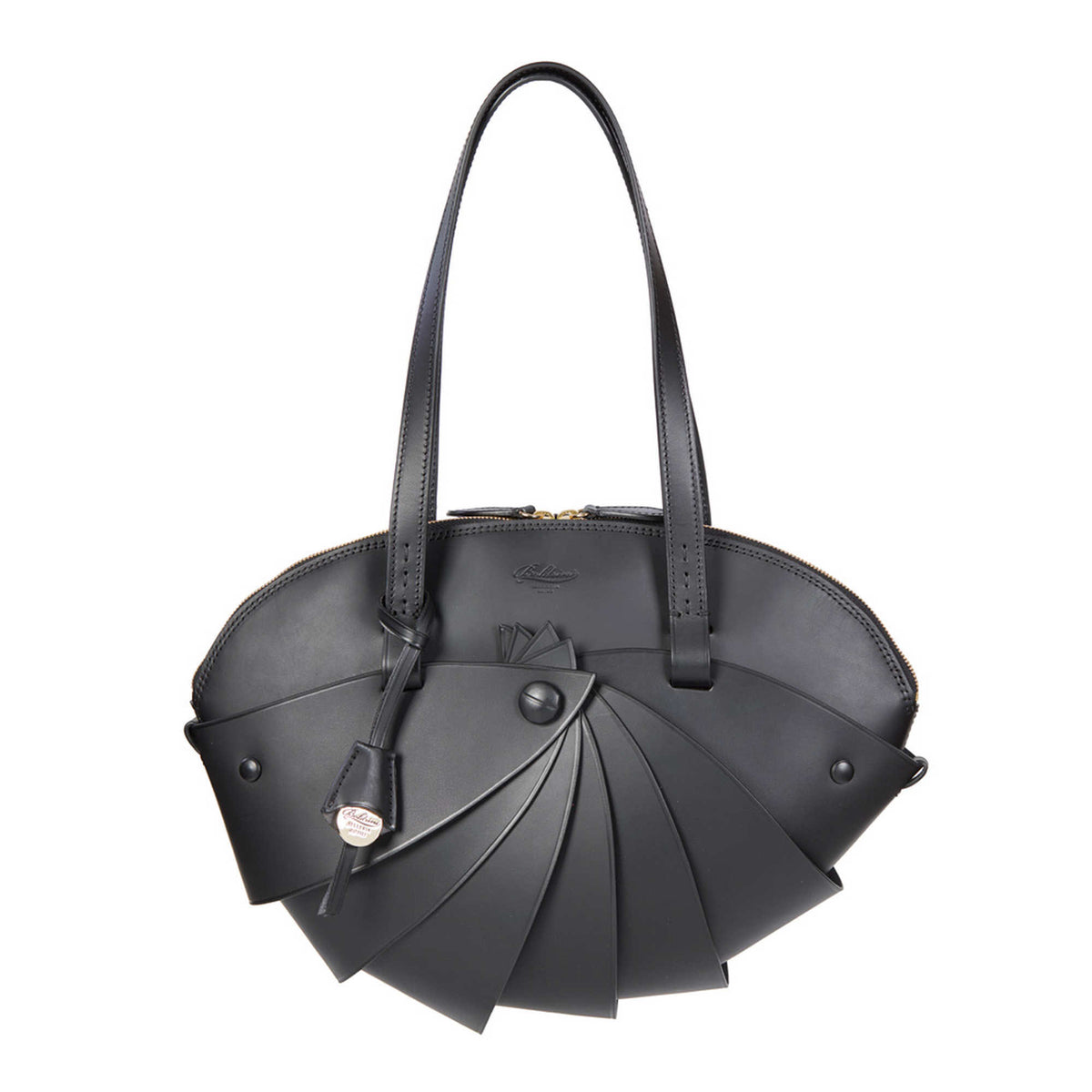 Shopping bag Pelle Black Black Tosca Boldrini Selleria