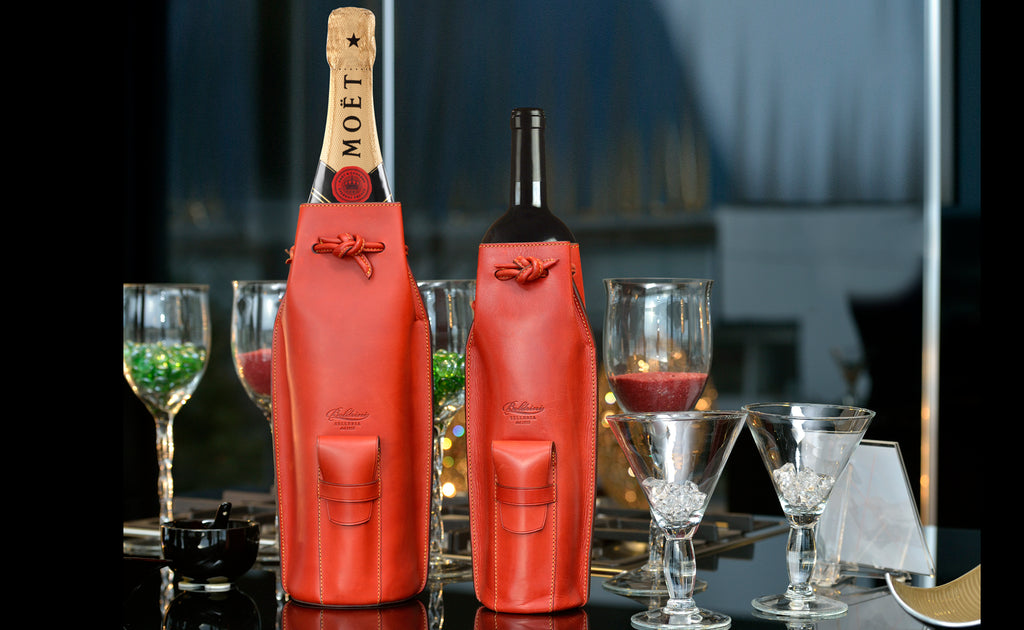 Porta vino "Luigi" Rosso