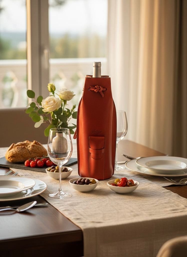 Porta vino "Luigi" Rosso